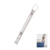 Thermomètre confiseur gaine inox +80 +200°C avec crochet