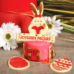 Transfert chocolat lapin de Pâques