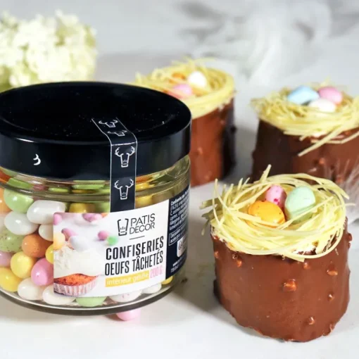 Œufs gélifiés tachetés 200 g - DDM 12/24
